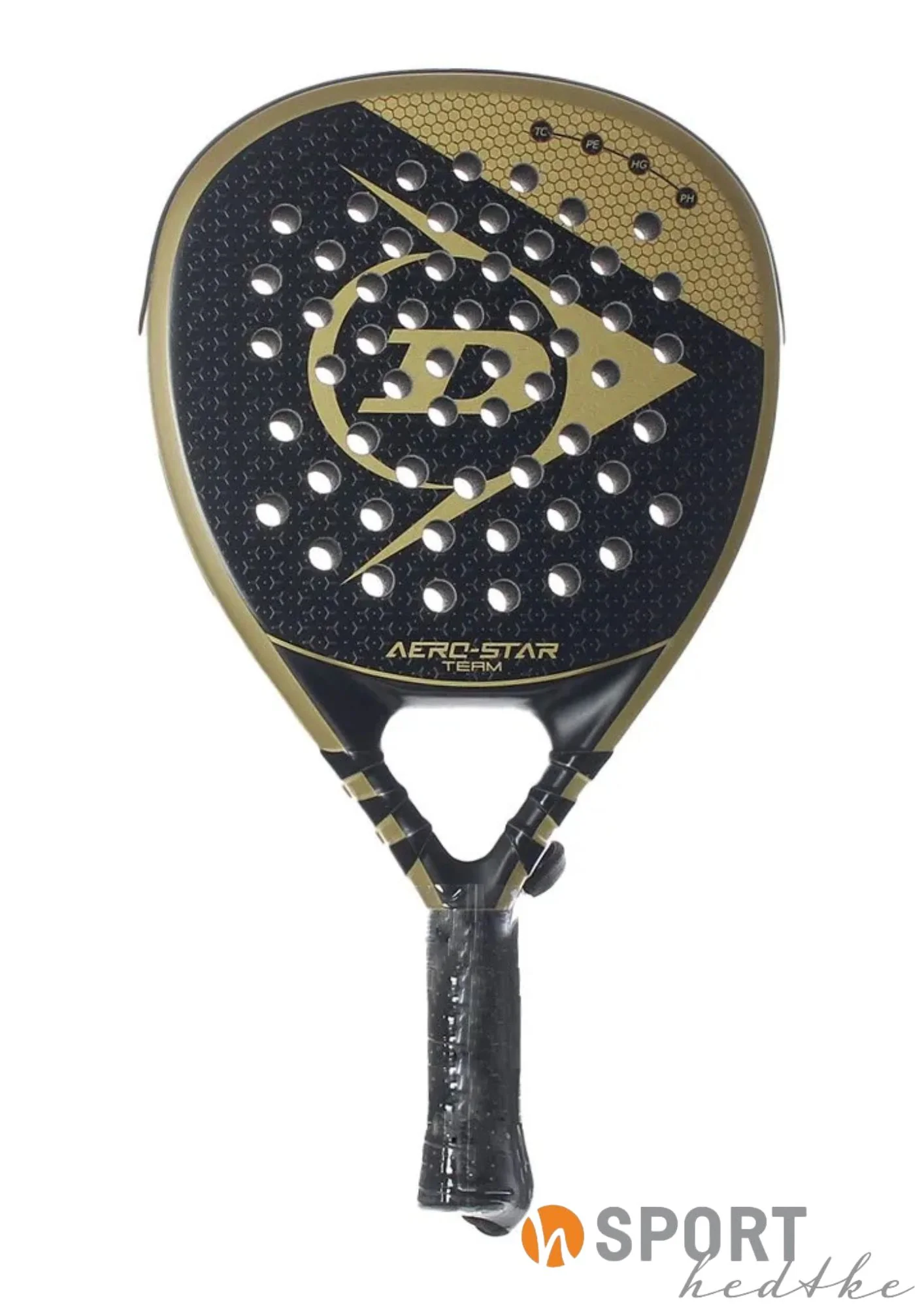 Produktbild Alternativ Dunlop Aero-Star Team Padelschläger 23 - schwarz / gold