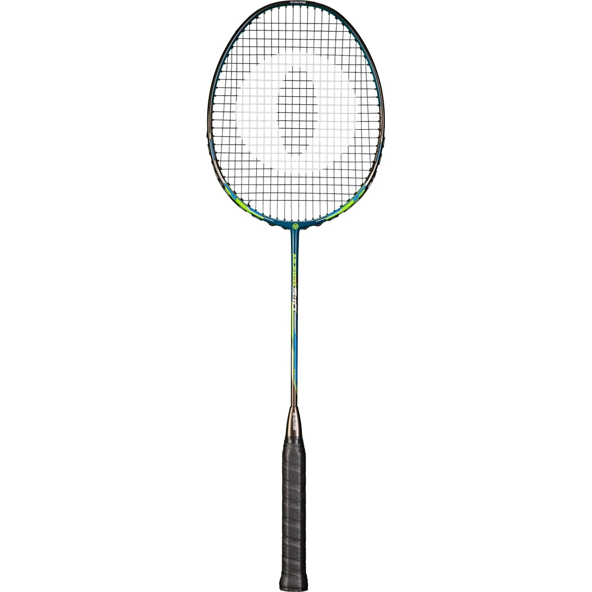 Produktbild Oliver Badmintonschläger Morph S10 92 g – blau/grün/gelb – besaitet
