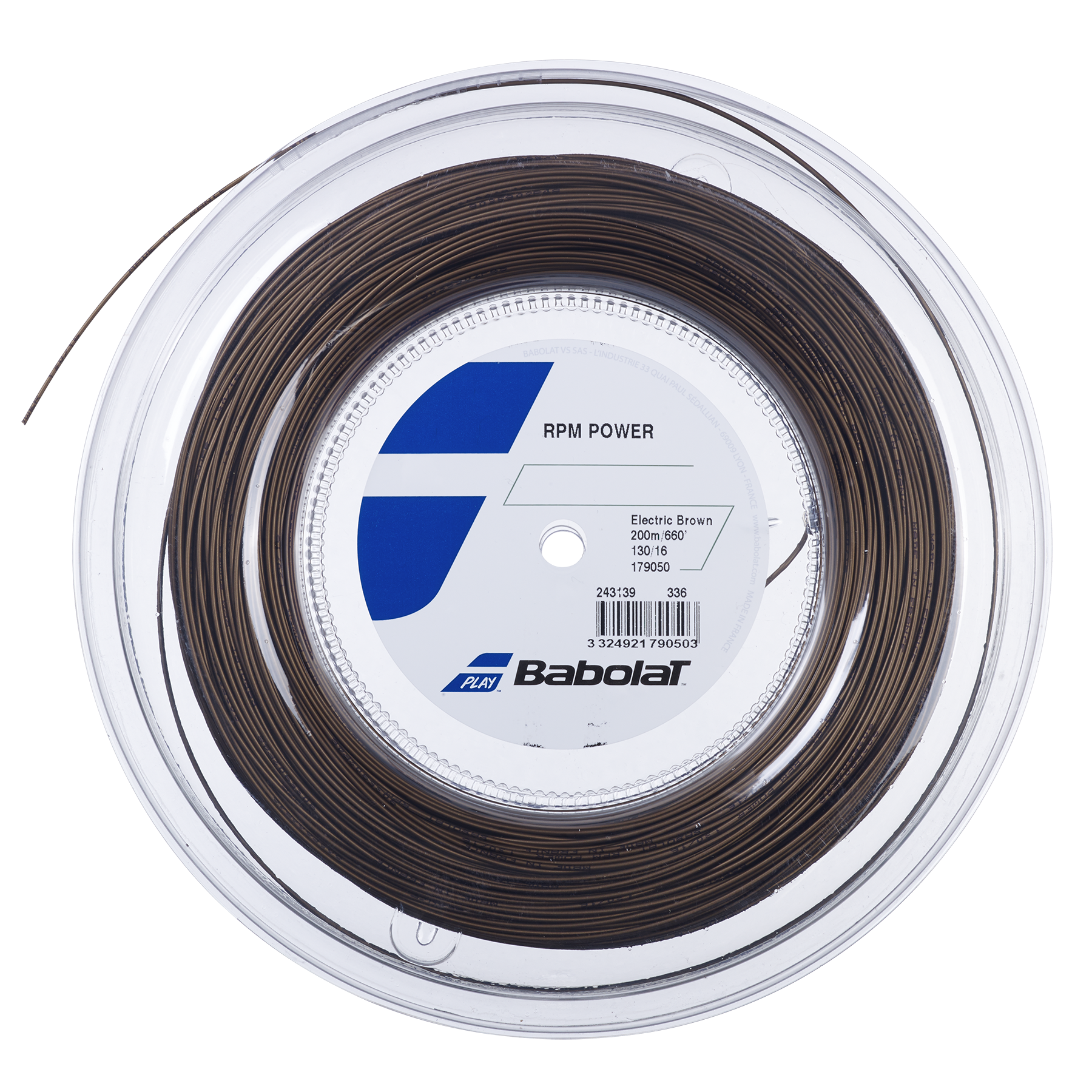 Produktbild Babolat RPM Power Saitenrolle 200M braun