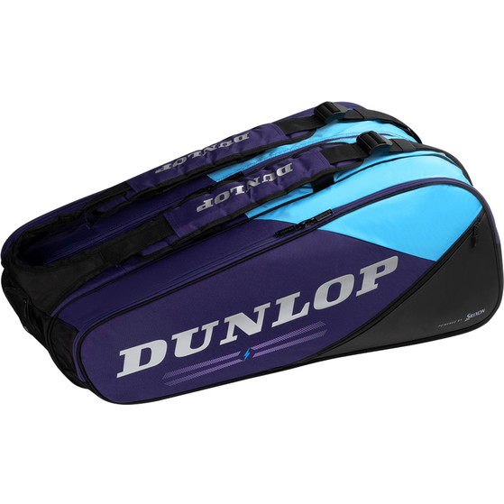 Dunlop FX Performance 12 Tennistasche – Blau/Schwarz – für bis zu 12 Schläger – Schlägertasche – Bild 2
