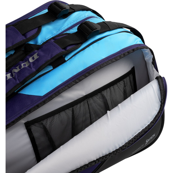 Dunlop FX Performance 12 Tennistasche – Blau/Schwarz – für bis zu 12 Schläger – Schlägertasche – Bild 7