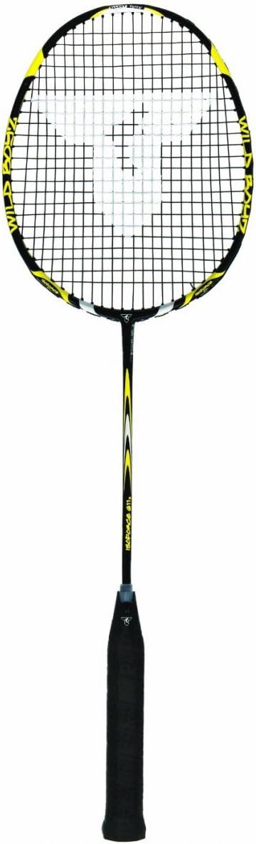 Produktbild Talbot Torro Isoforce 611 Badmintonschläger 90 g – schwarz/gelb– besaitet