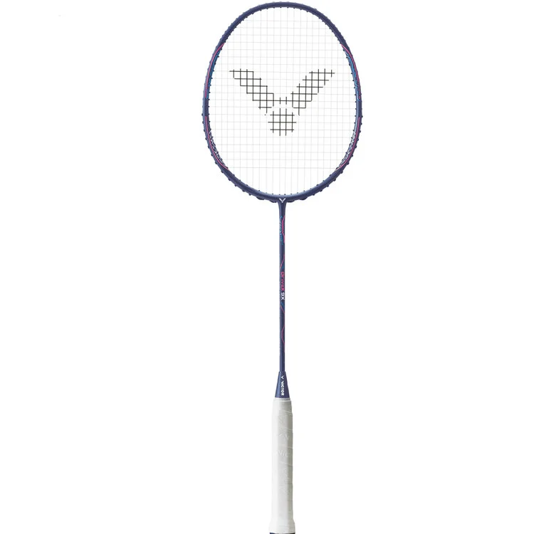 Victor Badmintonschläger DriveX 9X B Frame 81 g – blau – unbesaitet