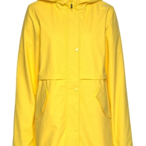 Produktbild Frauen Regenjacke mit fester Kapuze, gelb - Konfektionsgröße (24-164) - 34