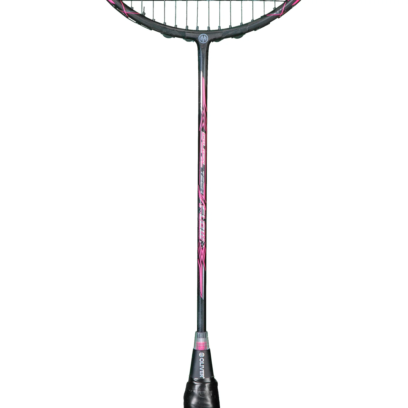 Produktbild Oliver Badmintonschläger Dual Tec Flow 84 g – schwarz/pink – besaitet